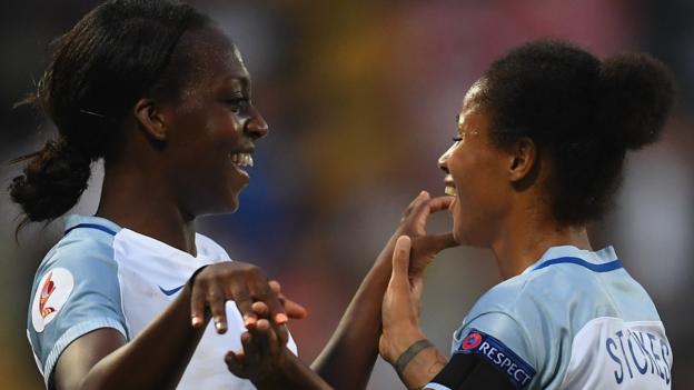England 5-0 Estonia: Danielle Carter helps Lionesses top Euro 2017 group