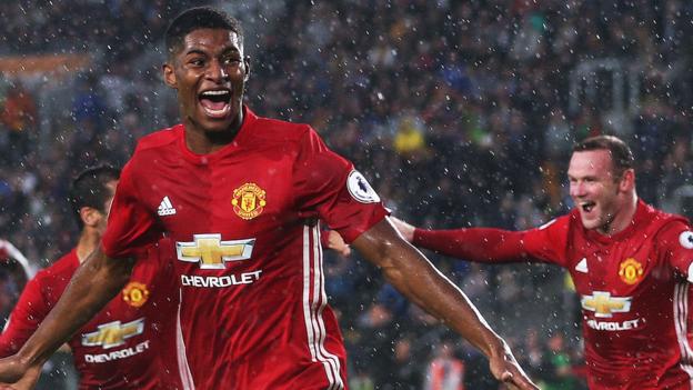 Rashford's injury-time winner gives Man Utd win at Hull