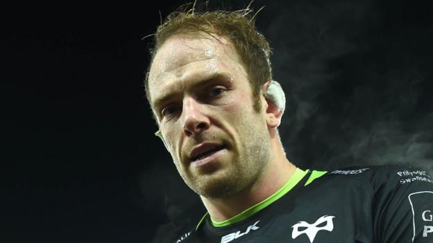 Alun Wyn Jones: Ospreys lock will return 'when he feels right'