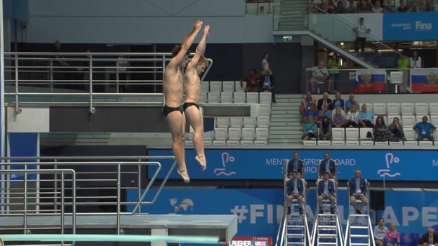 World Aquatics Championships: Jack Laugher and Chris Mears finish fourth as Russia claim gold