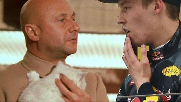 Has Kvyat overstepped the Marko?