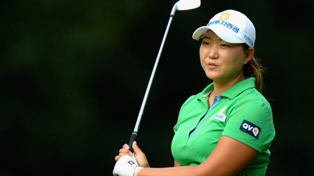 Lee leads British Open after course-record round of 62