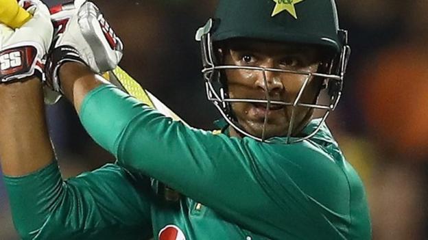 England v Pakistan: Sharjeel Khan helps win Twenty20 with brilliant 59