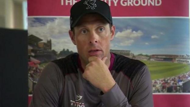 Marcus Trescothick: Somerset opener 'delighted' with record-breaking century