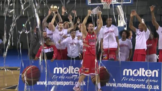 BBL Trophy final - Leicester Riders beat Plymouth Raiders
