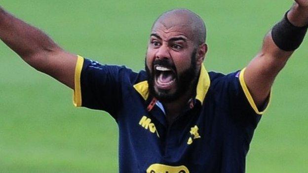 One-Day Cup: Warwickshire's Jeetan Patel bowls side to semi-final win over Somerset