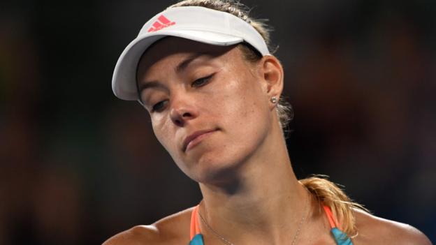 Australian Open 2017: Champion Angelique Kerber loses to Coco Vandeweghe - BBC Sport