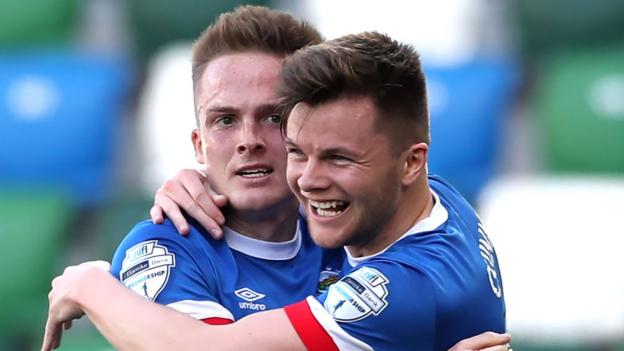 Irish Premiership: Linfield earn vital win over Crusaders