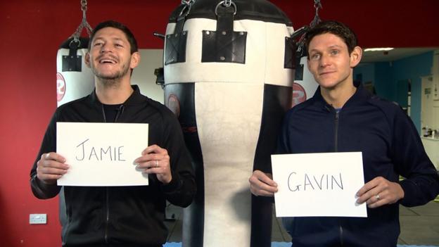 Gavin & Jamie McDonnell take on boxing Mr & Mrs quiz
