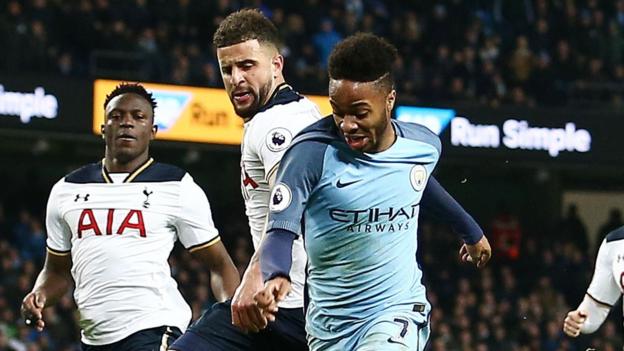Pep Guardiola: Manchester City boss questions penalty call against Tottenham
