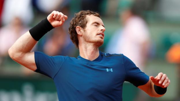 French Open 2017: Andy Murray beats Andrey Kuznetsov to reach second round