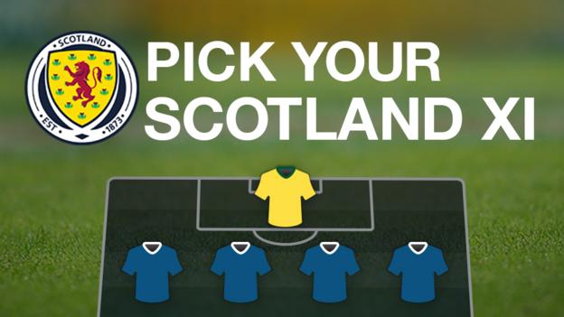 Scotland v Slovenia: Pick your starting XI