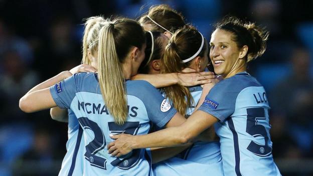 Women's Champions League: Manchester City Women 1-0 Fortuna Hjorring (agg: 2-0)