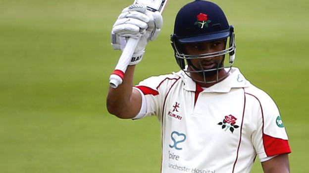 County Championship: Alviro Petersen's century helps Lancashire avoid follow-on