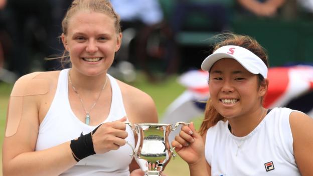 Wimbledon 2017: Whiley and Kamiji win women's wheelchair doubles title