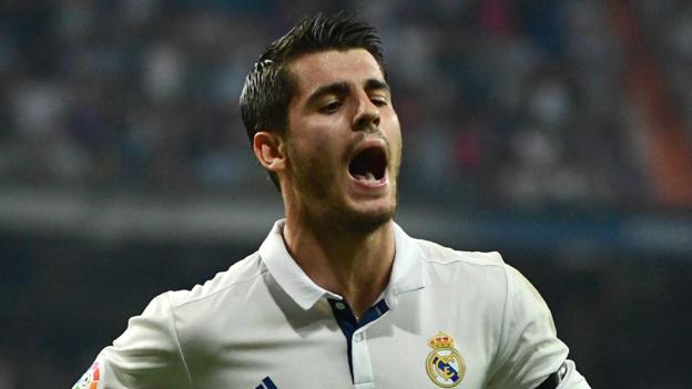 Morata scores first goal in second Real stint