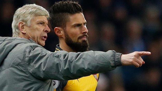 Arsene Wenger: Olivier Giroud scorpion goal one of Arsenal manager's top five