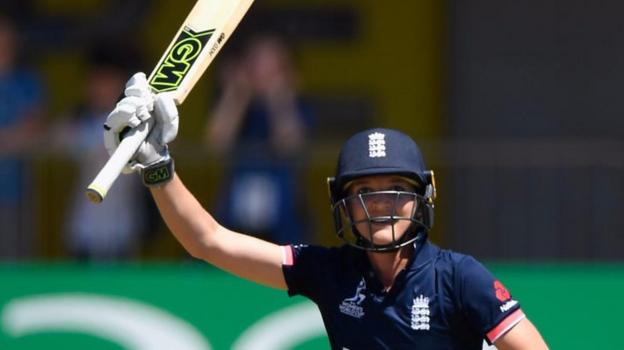 ICC Women's World Cup: Big-hitting Sarah Taylor inspires England win over South Africa