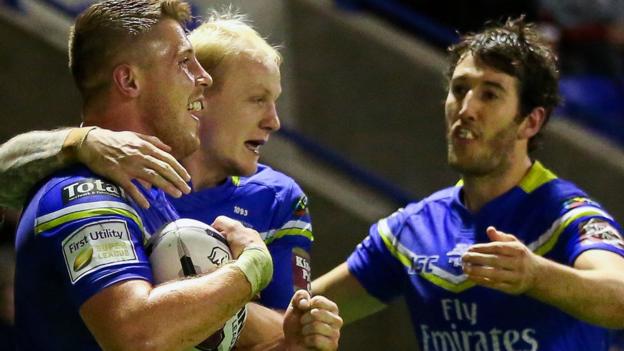 Super League: Warrington Wolves 18-10 St Helens