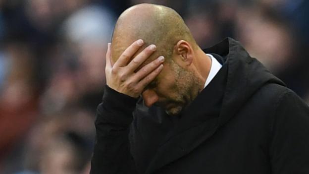 Pep Guardiola says Man City must improve after draw with Middlesbrough