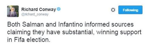 Richard Conway tweet