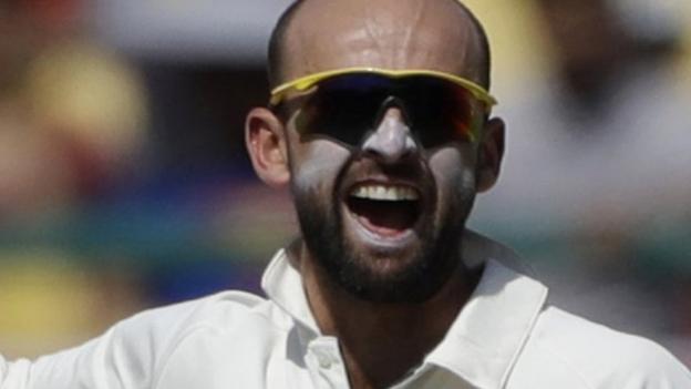 Nathan Lyon helps put Australia on top in India