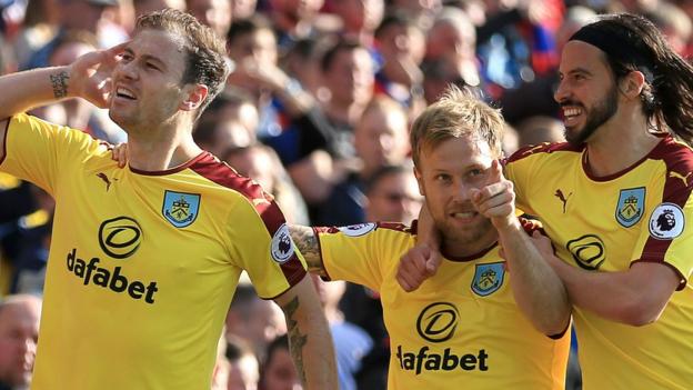 Crystal Palace 0-2 Burnley