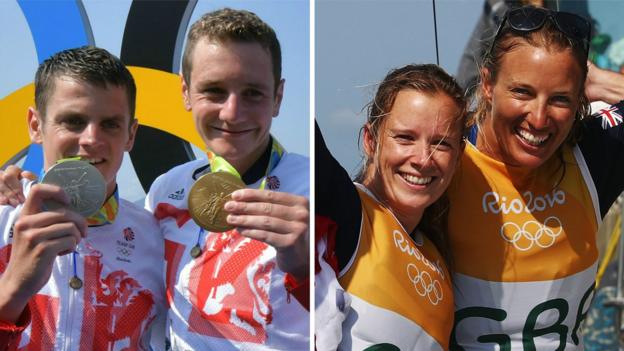 Brownlees dominate as GB sailors win gold - video & reaction