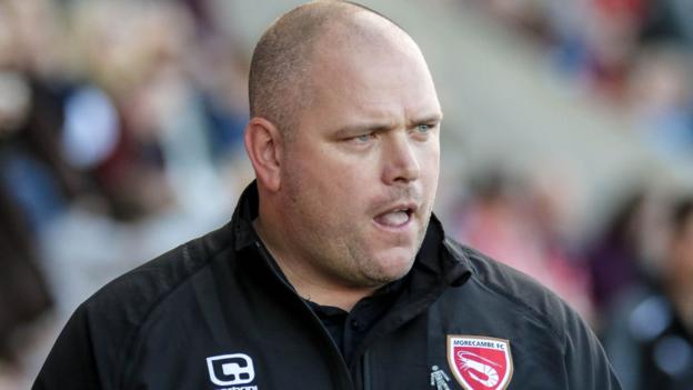 Jim Bentley: Morecambe boss considers hotel for squad before home games