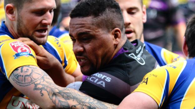 Derrell Olpherts: Salford Red Devils signing 'has Super League quality'
