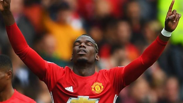 Manchester United 4-1 Leicester City