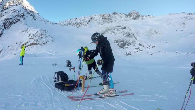 Max Schubert: Bath skier selected for England Under-14 Alpine squad
