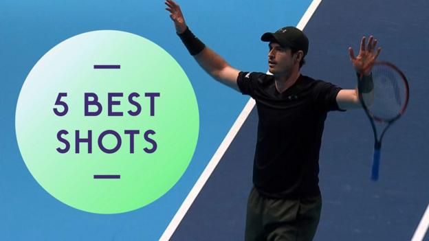 Andy Murray beats Novak Djokovic: Best shots from ATP World Tour Finals