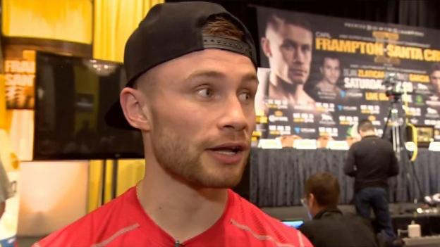 Frampton v Santa Cruz: Belfast man ready to emphasise dominance over Mexican in rematch