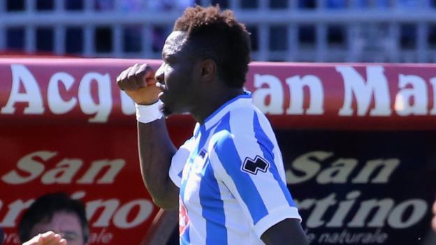 Black players in Italy 'should strike' over Muntari ban