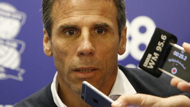 Gianfranco Zola explains Birmingham City resignation