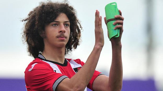 Exeter's Ampadu, 16, named in Wales squad