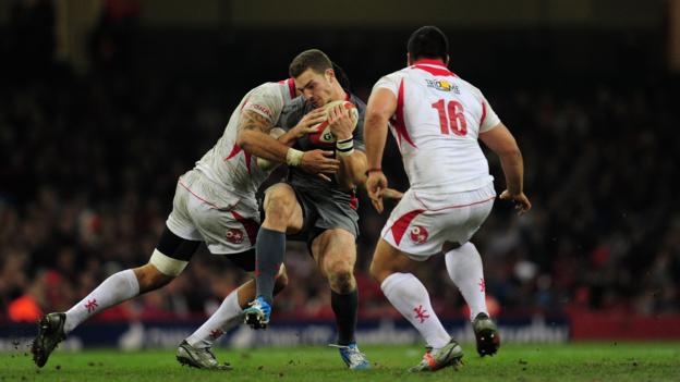 Wales to face Tonga at Eden Park as part of double-header - BBC Sport