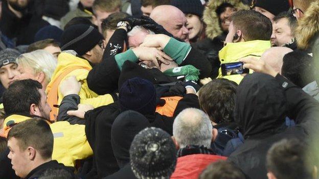 Celtic charged over crowd disturbances