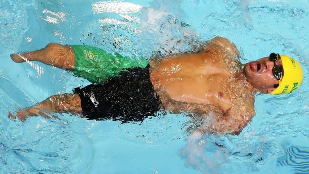 Swimmer with the X factor: Paralympian Kelly's remarkable tale