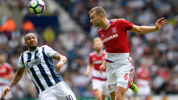 Middlesbrough v West Bromwich Albion