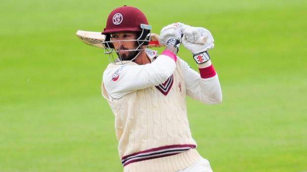 County Championship: Trescothick and Trego hundreds boost Somerset