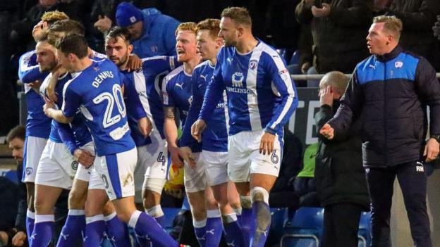 Chesterfield 1-0 Coventry City - BBC News