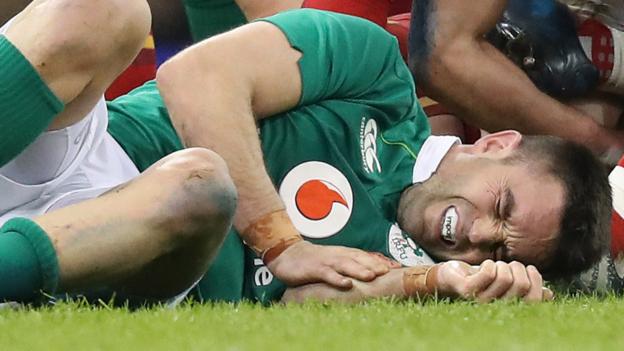 Six Nations 2017: Injured Murray ruled out as Ireland draft in Payne and Henderson