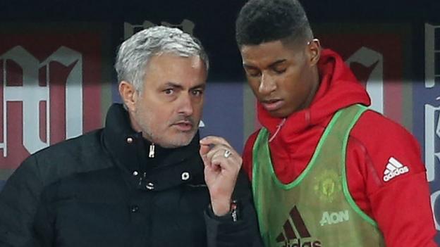 Jose Mourinho: 'Man Utd striker Marcus Rashford should not go to U21 Euros'