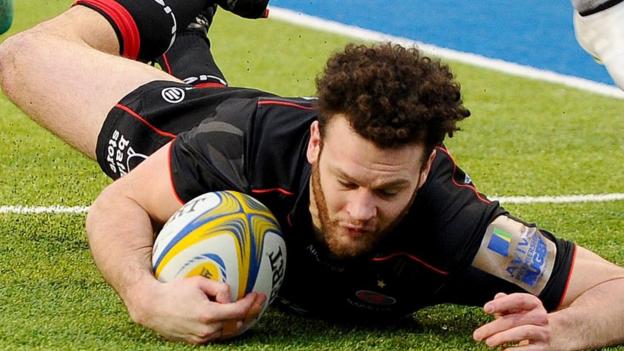 Premiership: Saracens 29-18 Sale Sharks