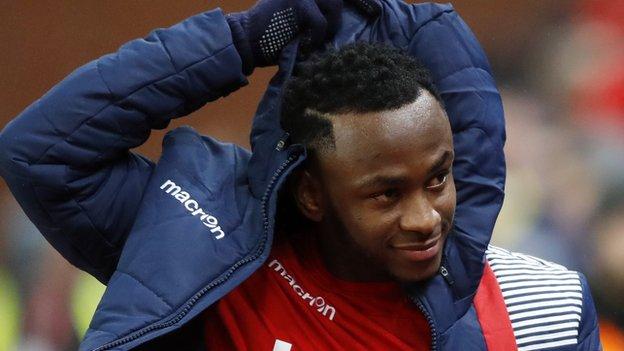 Saido Berahino: Drugs ban from a spiked drink, says Stoke striker