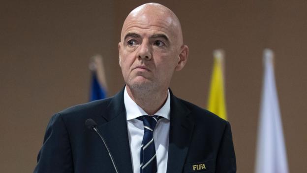 Critics are 'Fifa-bashing' and spreading 'fake news' - Gianni Infantino