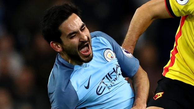 Ilkay Gundogan: Man City midfielder faces cruciate knee ligament surgery