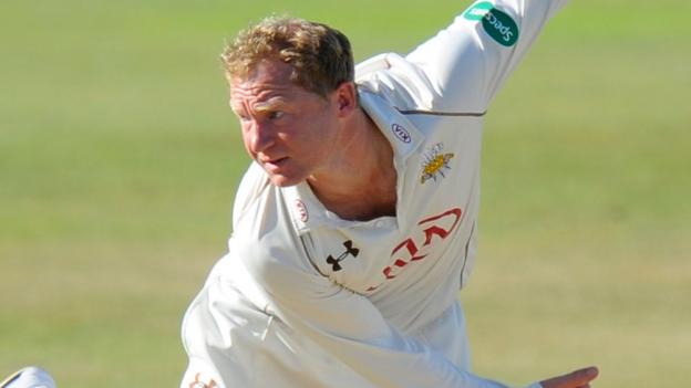 County Championship: Batty and Meaker inspire Surrey to win over Hampshire